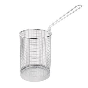 Vogue Stainless Steel Spaghetti Basket 4.7" - CS734  - 1