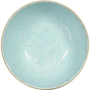 Churchill Stonecast Noodle Bowl Duck Egg Blue 183mm (Pack of 6) - CY736  - 1
