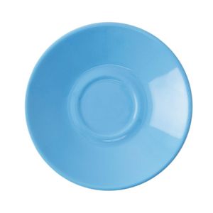 Olympia Cafe Espresso Saucers Blue (Pack of 12) - HC406  - 1