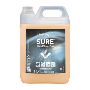 SURE Unperfumed Liquid Hand Wash 5Ltr (2 Pack) - FA249  - 1