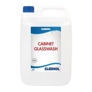 Cleenol Cabinet Glasswasher Detergent 5Ltr (2 Pack) - FT366  - 1