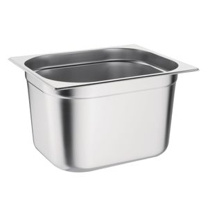 Vogue Stainless Steel 1/2 Gastronorm Pan 200mm - K932  - 1