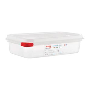 Araven Polypropylene 1/4 Gastronorm Food Containers 1.8Ltr (Pack of 4) - GL263  - 1