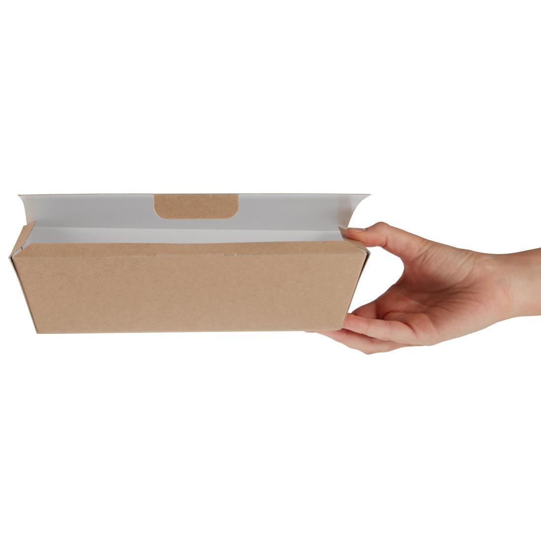 Colpac Compostable Kraft Food Boxes 250mm (Pack of 150) - FA363  - 3