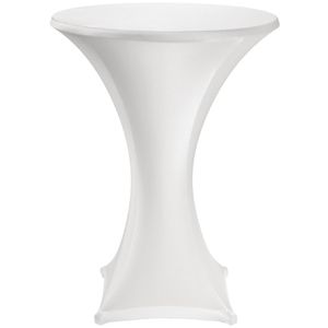Jersey Stretch Table Cover - White - CG591  - 1