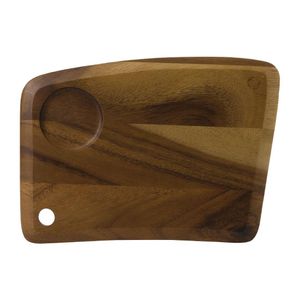 Churchill Alchemy Wood Medium Geo Deli Board 289x206mm (Pack of 4) - FD801  - 1