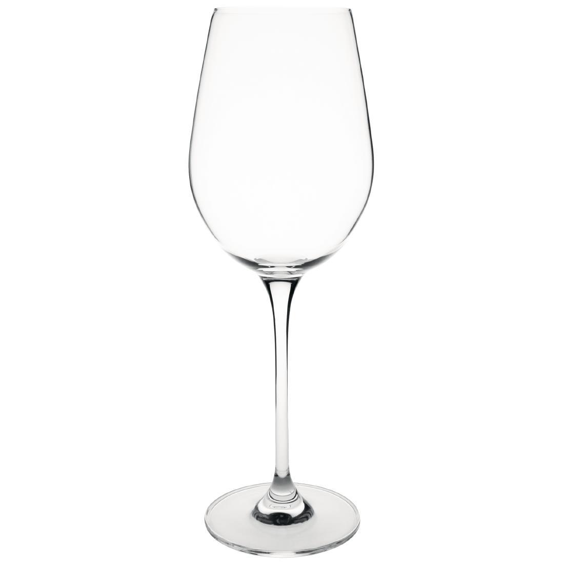 Olympia Campana One Piece Crystal Wine Glasses 380ml (Pack of 6) - CS494  - 1