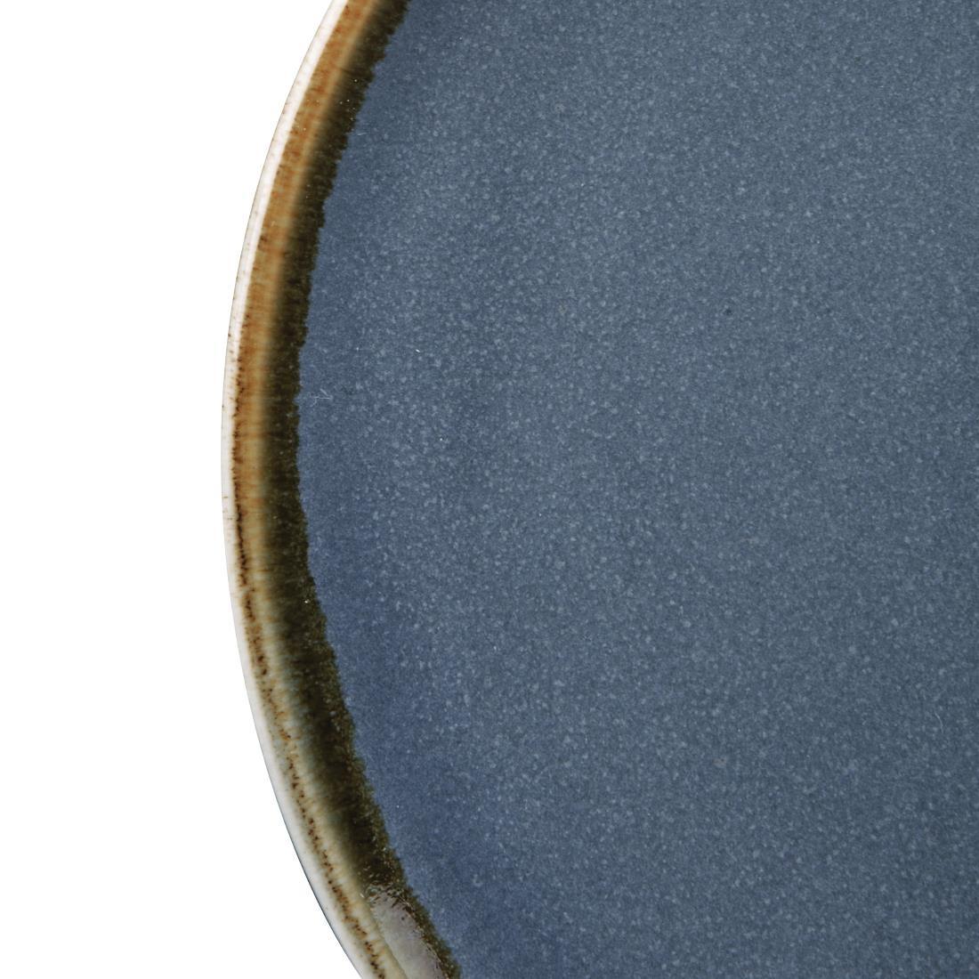 Olympia Kiln Ocean Round Coupe Plates 178mm (Pack of 6) - FA026  - 3