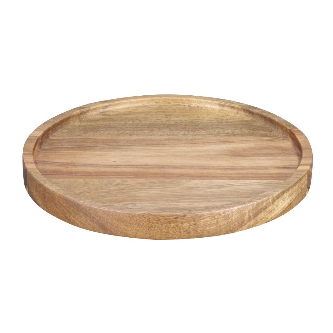 Olympia Acacia Round Plates 200(D)mm - FT611  - 1