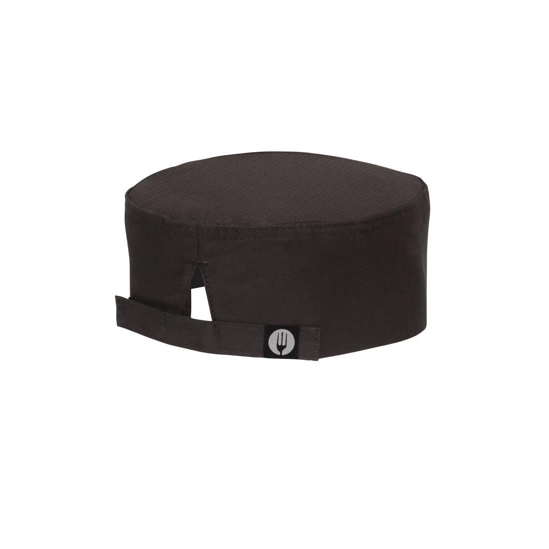Chef Works Cool Vent Beanie Black - A704  - 2