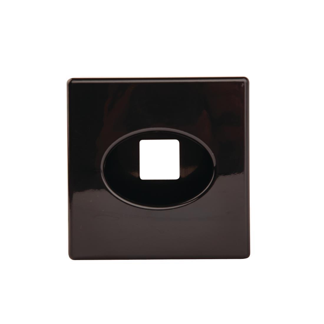 Black Cube Tissue Holder - DA603  - 4