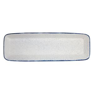 Churchill Stonecast Hints Rectangular Baking Dishes Indigo Blue 160 x 530mm - DY209  - 1