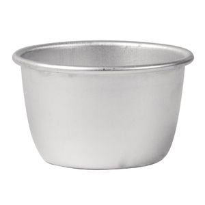Vogue Aluminium Mini Pudding Basin 227ml - E047  - 1