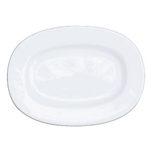 Churchill Alchemy Rimmed Oval Dishes 330mm (Pack of 6) - C716  - 1