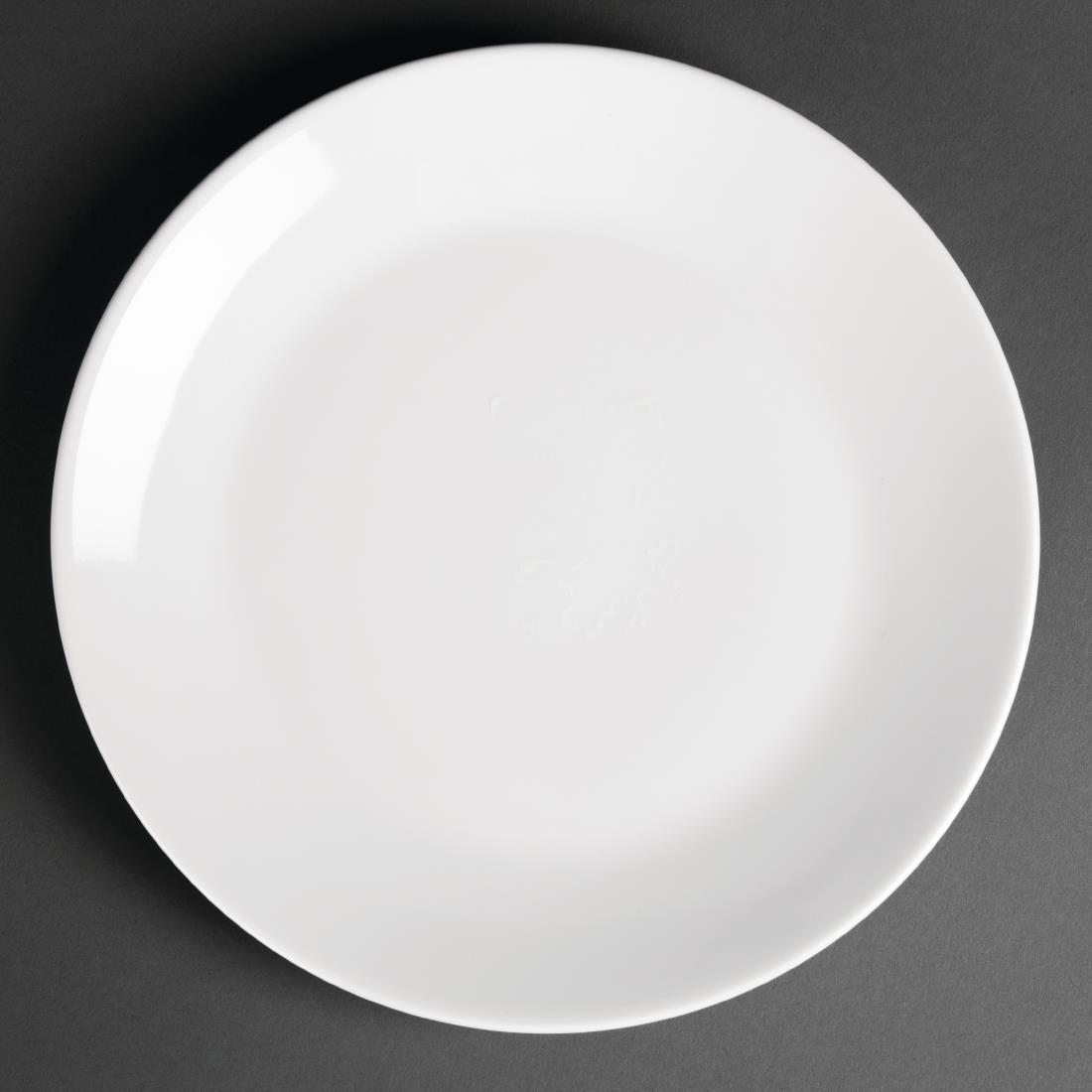 Royal Porcelain Classic White Coupe Plates 150mm (Pack of 12) - CG001  - 1