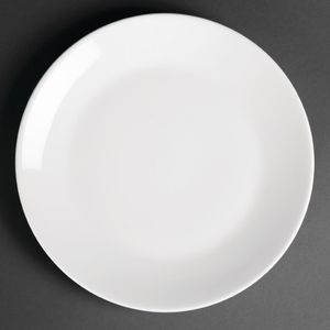 Royal Porcelain Classic White Coupe Plates 150mm (Pack of 12) - CG001  - 1