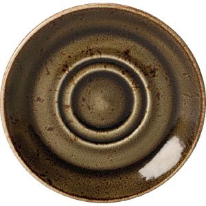 Steelite Craft Brown Saucers 145mm (Pack of 36) - V076  - 1