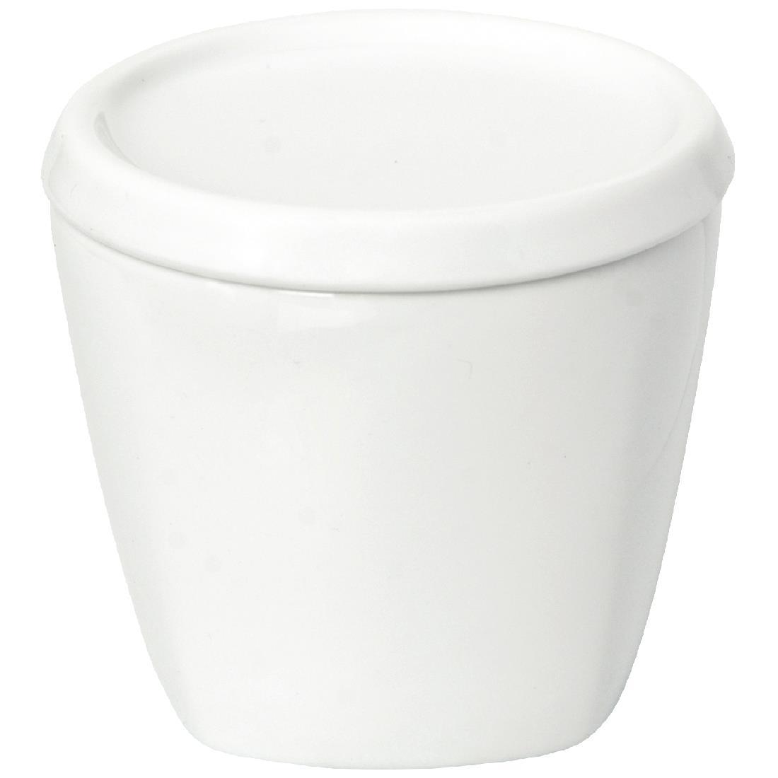 Royal Porcelain Kana Sugar Bowls with Lids (Pack of 12) - CG110  - 2