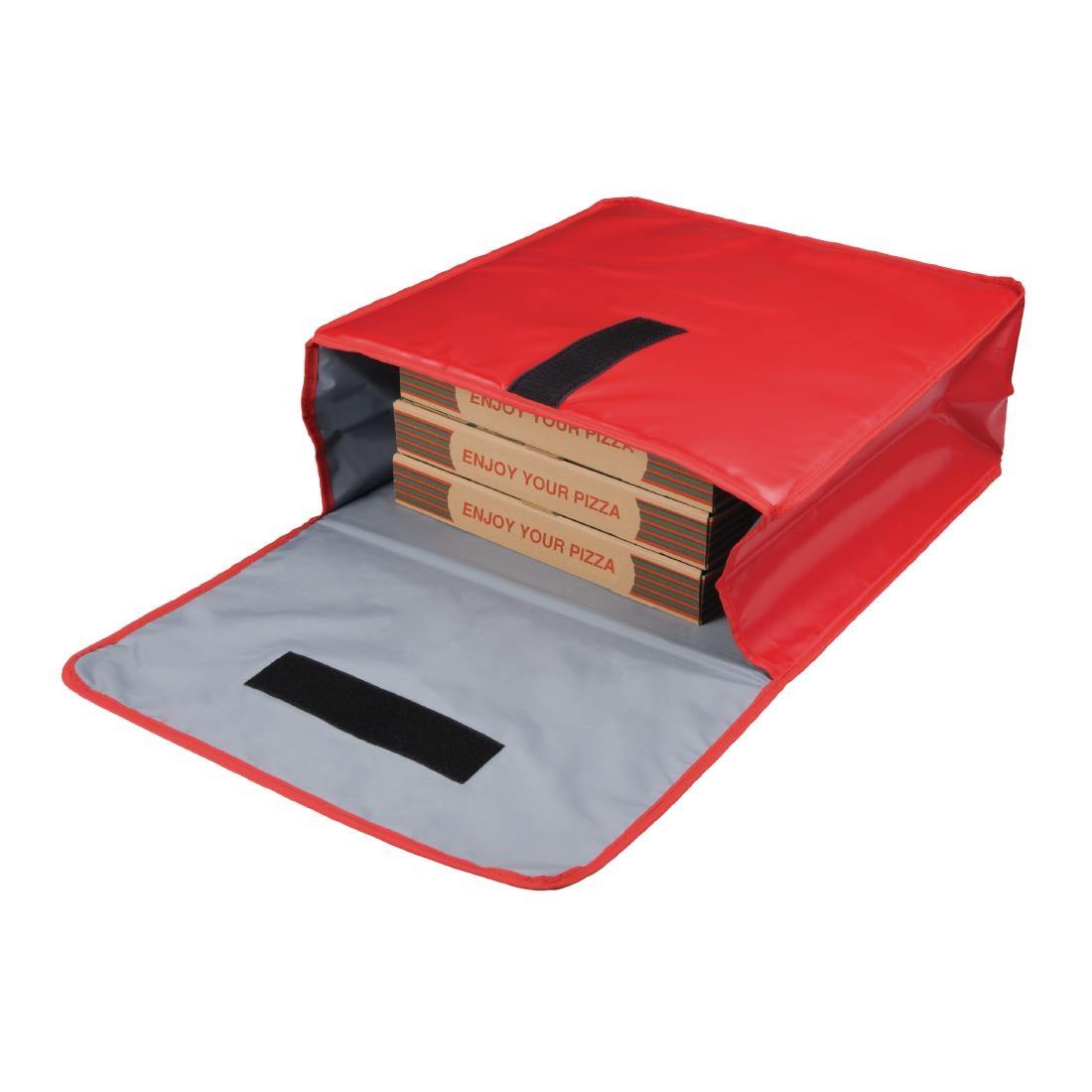 Vogue Vinyl Insulated Pizza Delivery Bag - S482  - 5