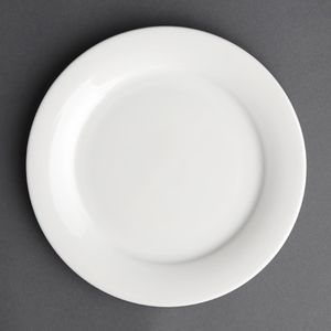 Churchill Art de Cuisine Menu Mid Rimmed Plates 171mm (Pack of 6) - CE756  - 1