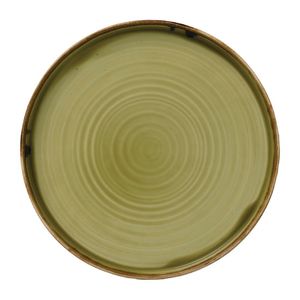 Dudson Harvest Green Walled Plate 220mm (Pack of 6) - FE394  - 1