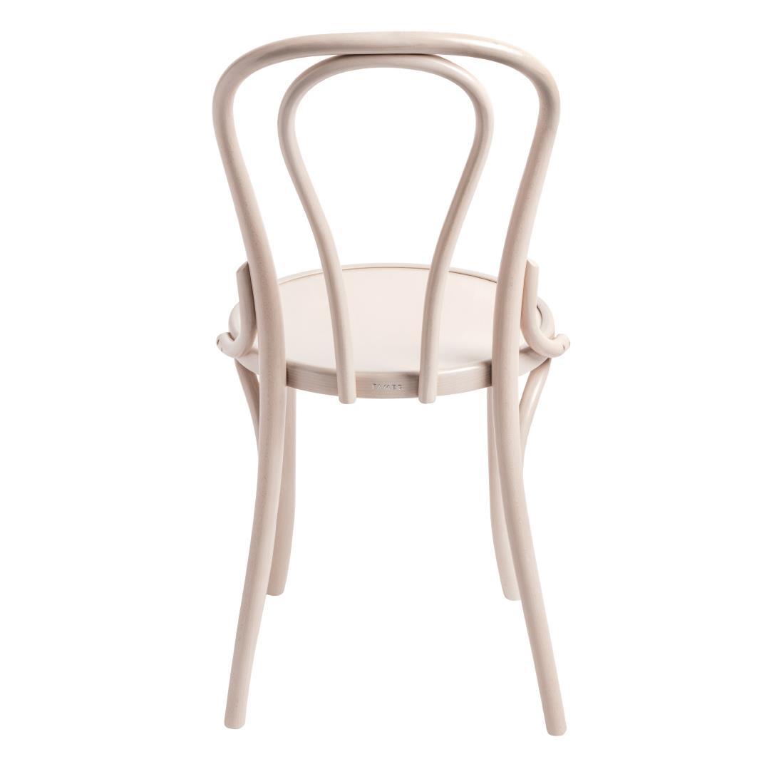 Fameg Bentwood Bistro Side Chairs Whitewash (Pack of 2) - GF968  - 3