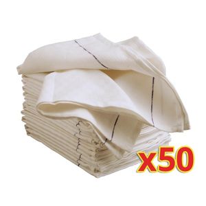 Bulk Buy Cotton Waiting Cloths (Pack of 50) - S114  - 1