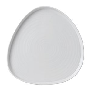 Churchill White Triangle Walled Chefs Plate 260mm (Pack of 6) - FR070  - 1