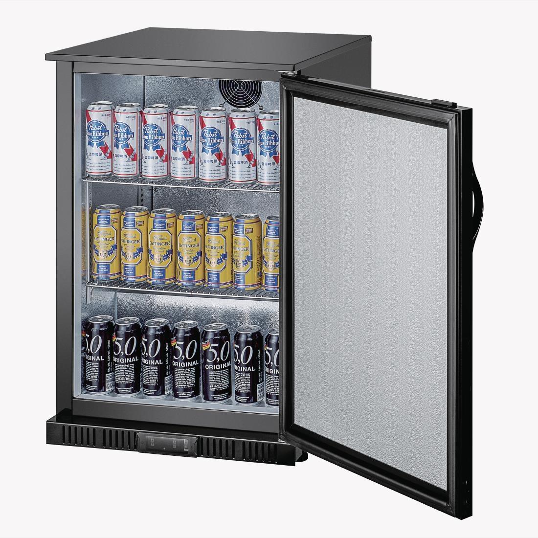 Polar G-series 850mm Single Door Back Bar Cooler Solid Door 128 Ltr - GE997  - 4