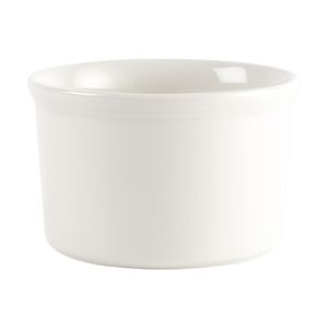 Churchill White Souffle Dishes 100mm (Pack of 12) - DK657  - 1