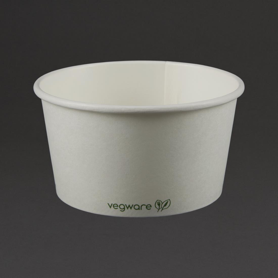 Vegware Compostable Hot Food Pots 340ml / 12oz (Pack of 500) - GF046  - 2