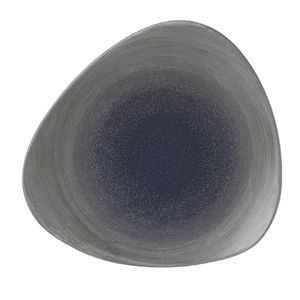Churchill Stonecast Aqueous Lotus Plates Grey 178mm (Pack of 12) - FD858  - 1