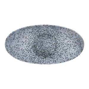Churchill Mineral Oval Chef Plates Blue 173 x 347mm (Pack of 6) - FA617  - 1