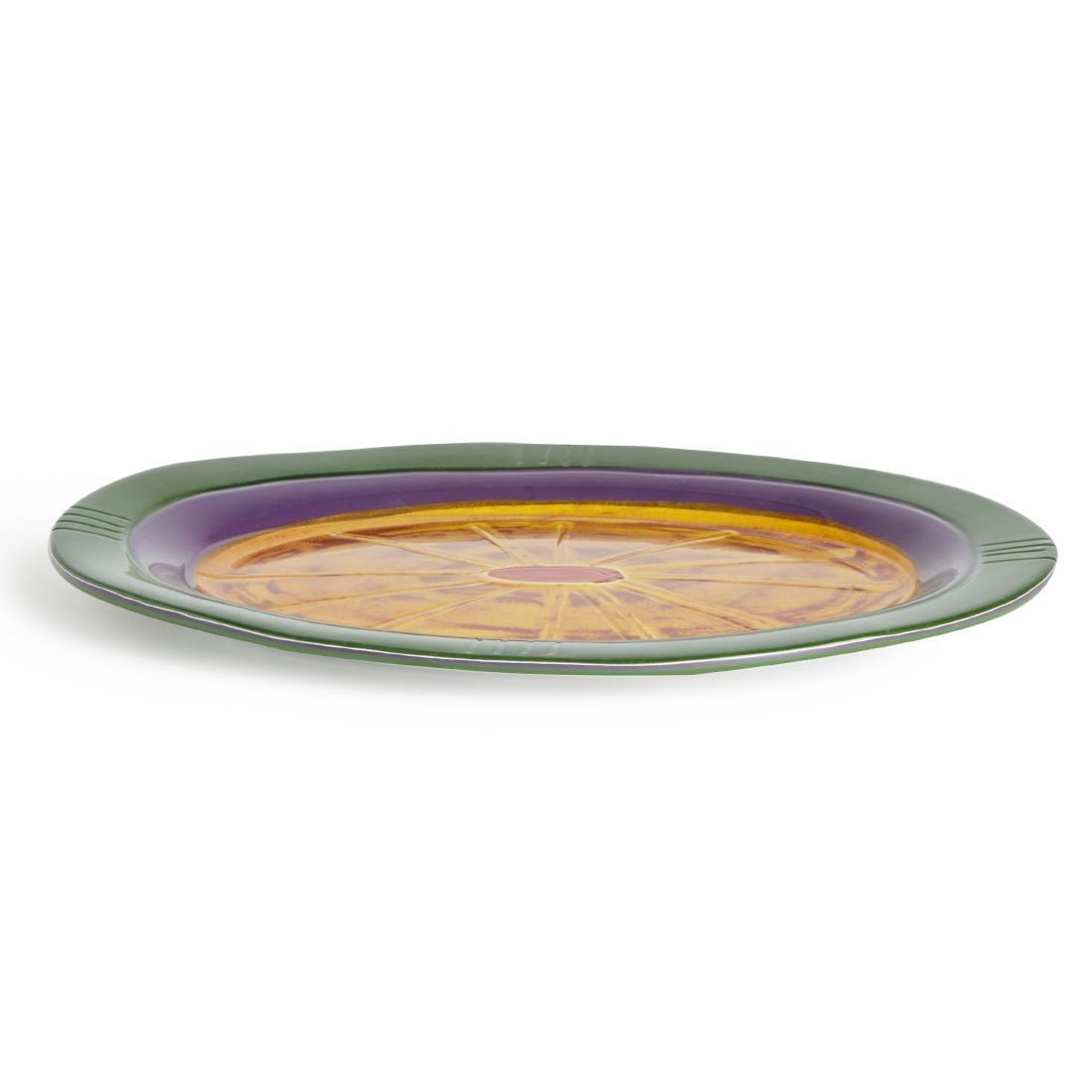 Steelite Hot Cha Cha Oval Melamine Platter 220mm (Pack of 3) - V510  - 3