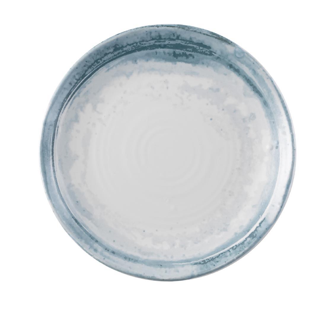 Dudson Makers Finca Limestone Organic Coupe Plate 229mm (Pack of 12) - FS758  - 1