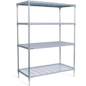 Craven 4 Tier Nylon Coated Wire Shelving 1700x1475x391mm - CE116  - 1