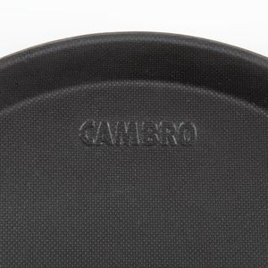 Cambro Camtread Fibreglass Round Non-Slip Tray Black 280mm - DM780  - 3