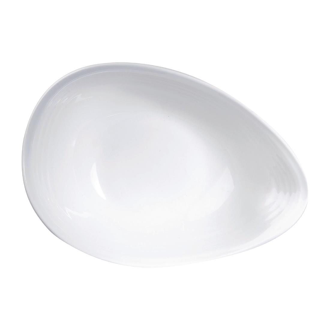 Churchill Discover Tear Bowls White 213mm (Pack of 12) - CY188  - 3