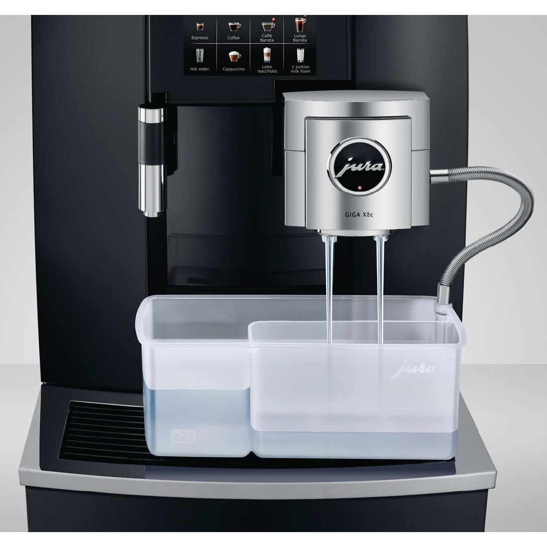 Jura Giga X8c Mains Fill Bean to Cup Coffee Machine Black - FB456  - 5