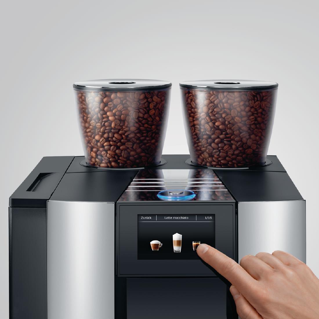 Jura Giga X8 Manual Fill Bean to Cup Coffee Machine Black - FB458  - 6