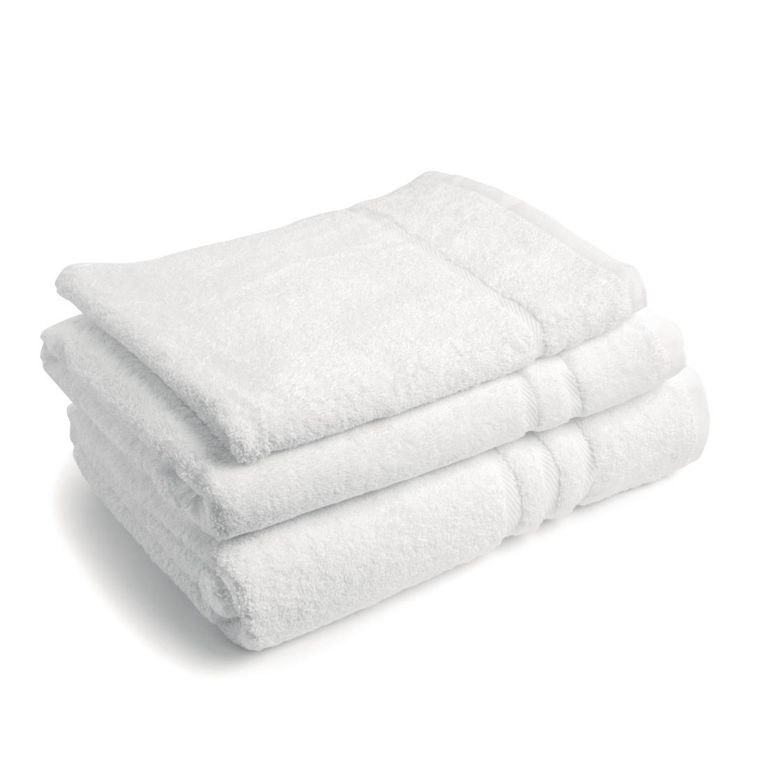 Mitre Comfort Nova Face Cloth White (Pack of 10) - HB616  - 2