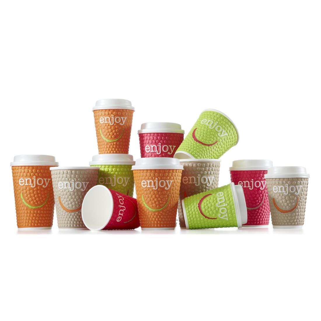 Huhtamaki Enjoy Double Wall Disposable Hot Cups 455ml / 16oz (Pack of 560) - CM575  - 10
