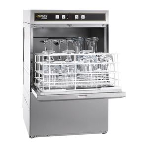 Hobart Ecomax Glasswasher G504W with Installation - DW252-IN  - 1