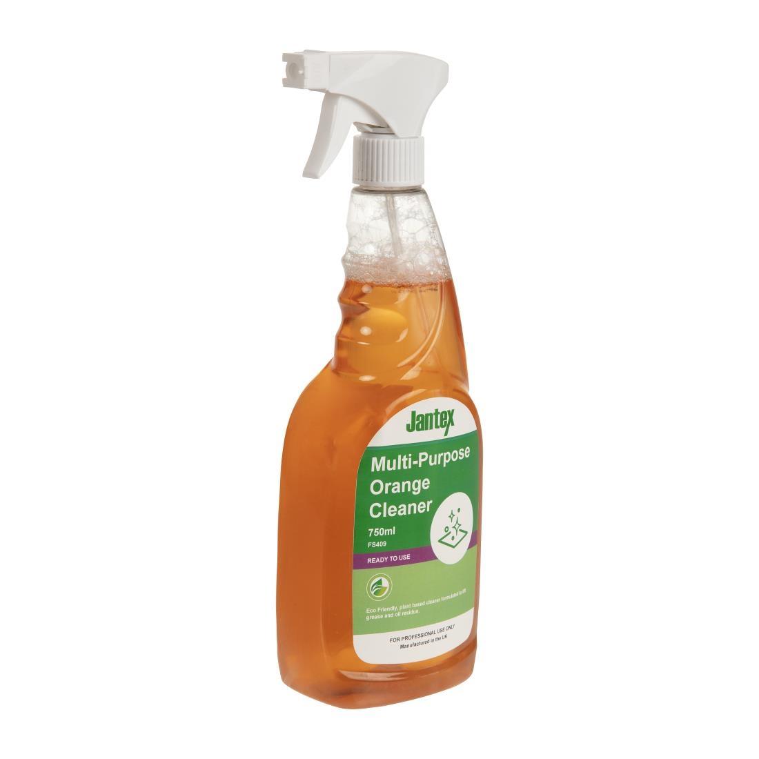 Jantex Green Orange Multipurpose Cleaner Ready To Use 750ml - FS409  - 2