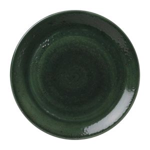 Steelite Vesuvius Coupe Plates Burnt Emerald 203mm (Pack of 12) - VV1852  - 1