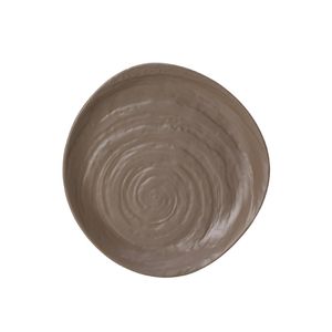 Steelite Scape Mushroom Melamine Plates 230mm (Pack of 6) - VV743  - 1