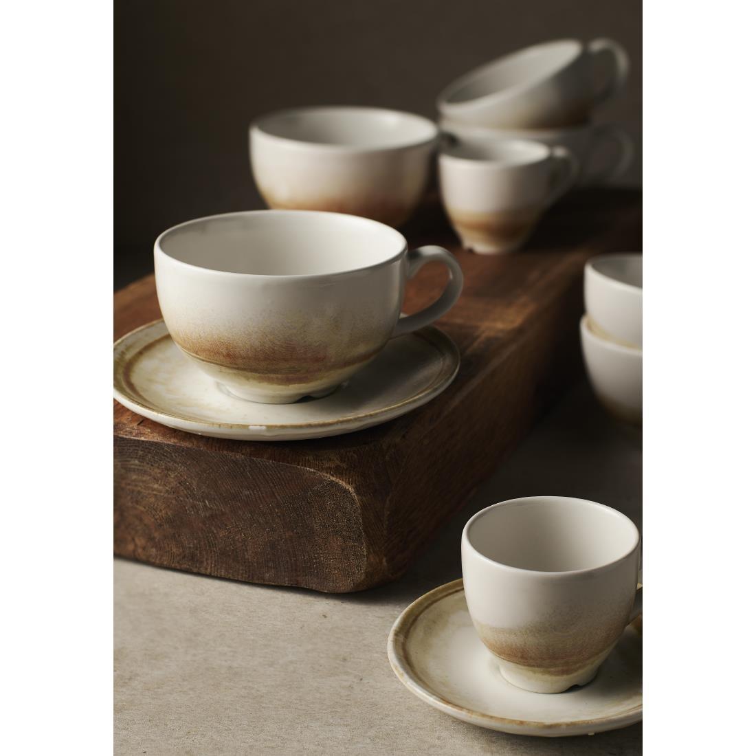Dudson Makers Finca Sandstone Cappuccino Cup 340ml (Pack of 12) - FS783  - 3