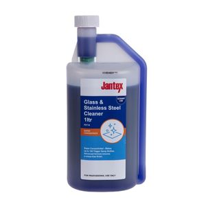 Jantex Glass and Stainless Steel Cleaner Super Concentrate 1Ltr - FE716  - 1