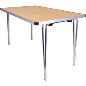 Gopak Contour Folding Table Beech 4ft - DM602  - 1