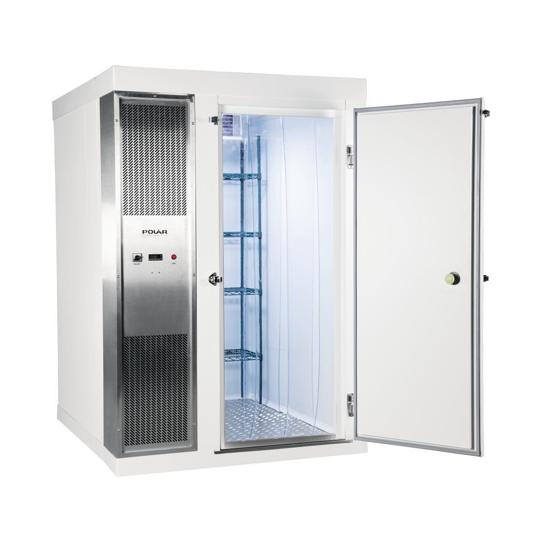 Polar U-Series 1.8 x 2.1m Integral Walk In Freezer Room White - DS486-FWH  - 4